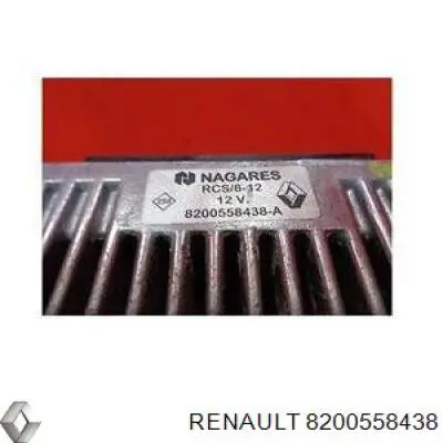 Реле передпускового підігрівача Renault (RVI) 8200558438 ціна, від 16.91 USD