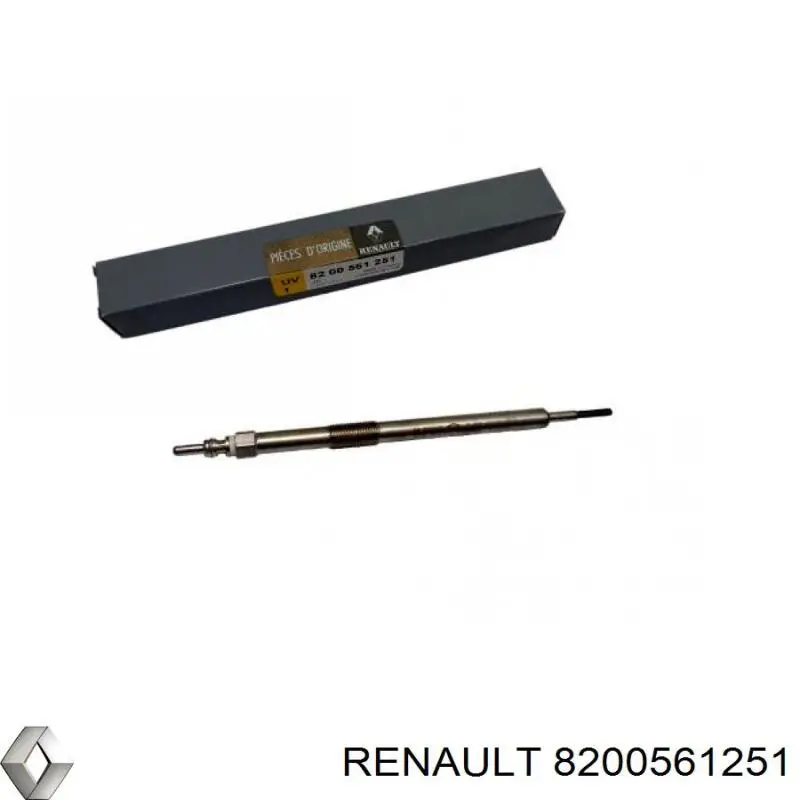 Купити 8200561251 Renault (RVI) Свічка накалу