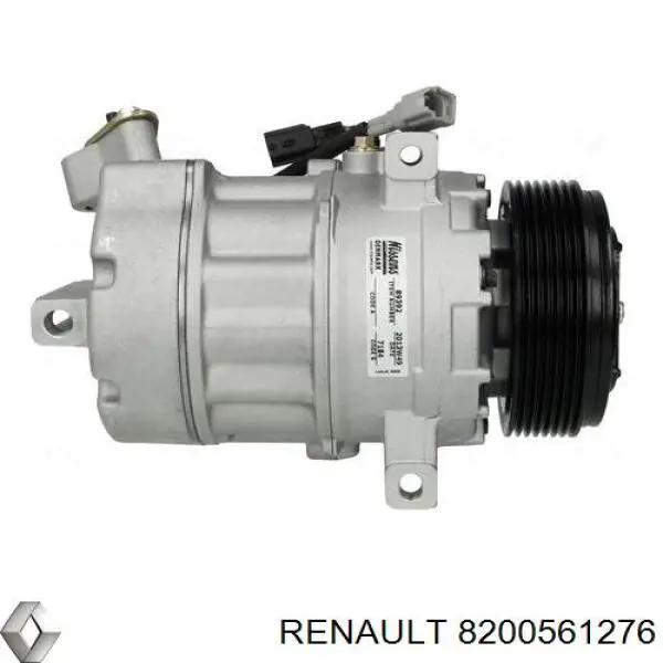 Компресор системи кондиціювання Renault (RVI) 8200561276 ціна, від 193.32 USD