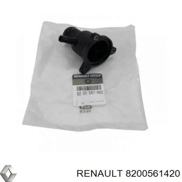 Кришка термостата Renault (RVI) 8200561420 ціна, від 6.06 USD