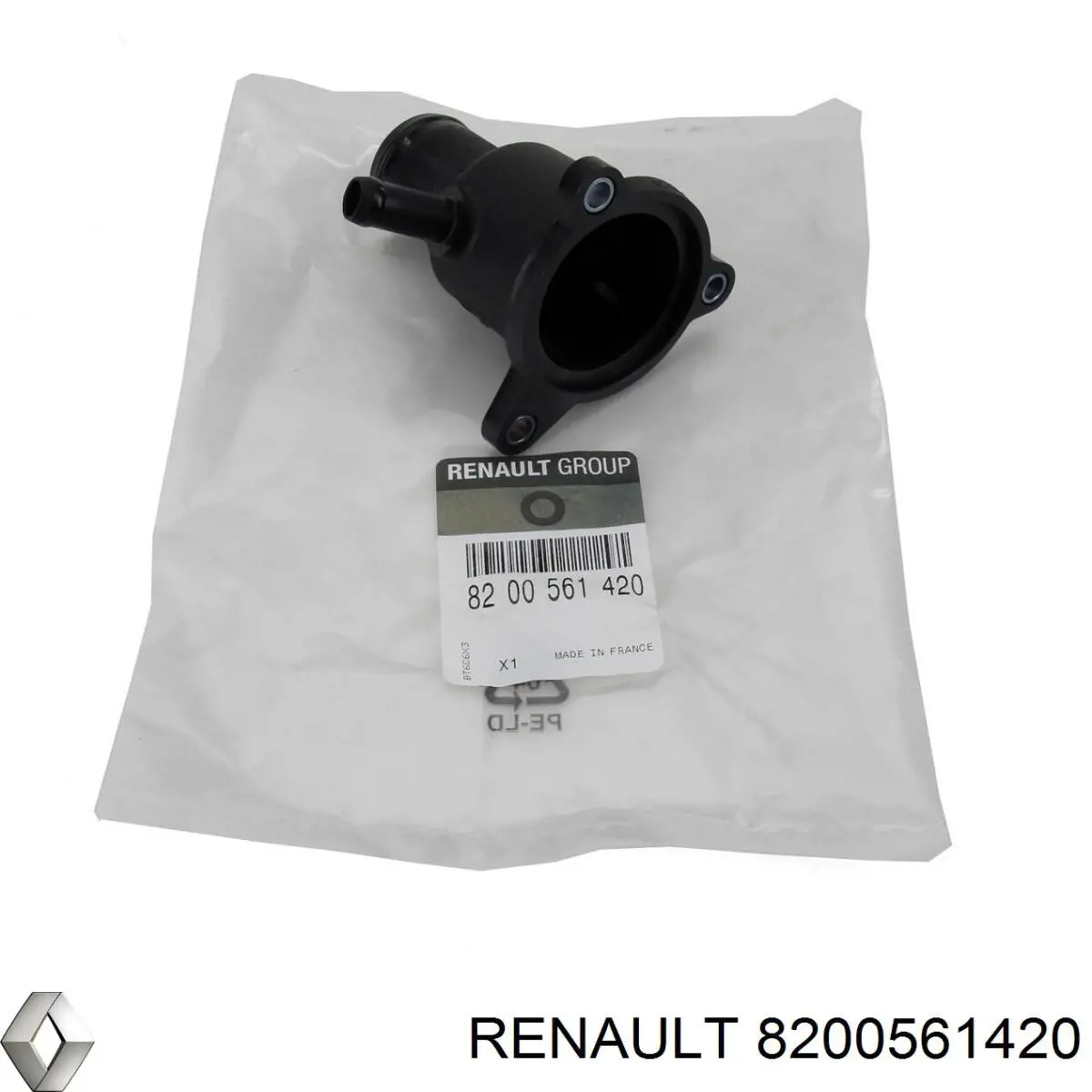 Кришка термостата Renault (RVI) 8200561420 ціна, від 6.06 USD