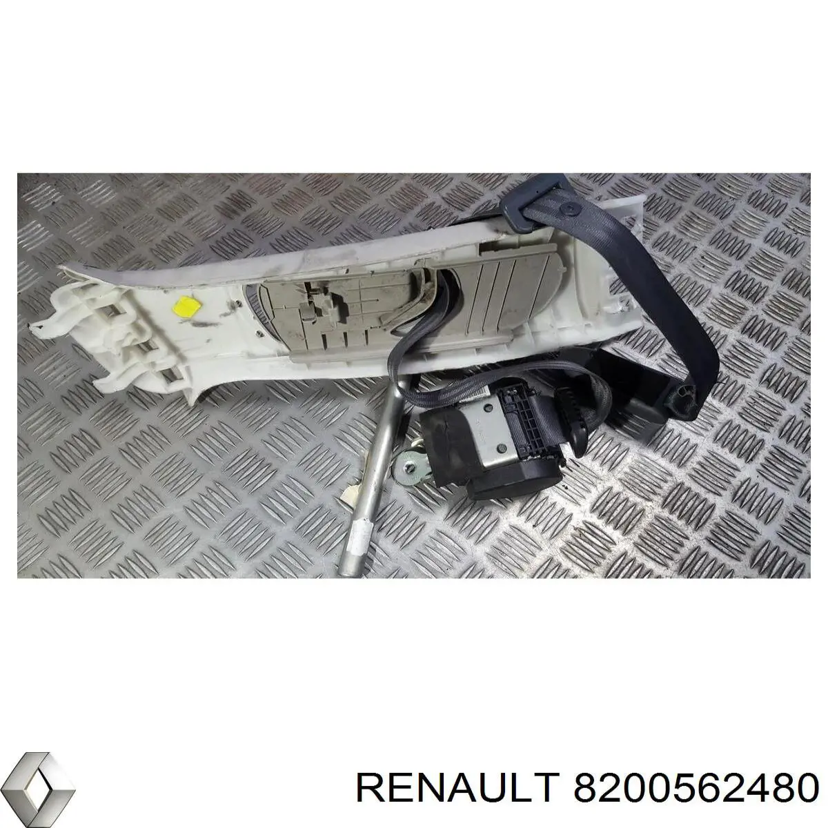 Ремінь безпеки передній лівий Renault Megane 2 (KM0) (Рено Меган)