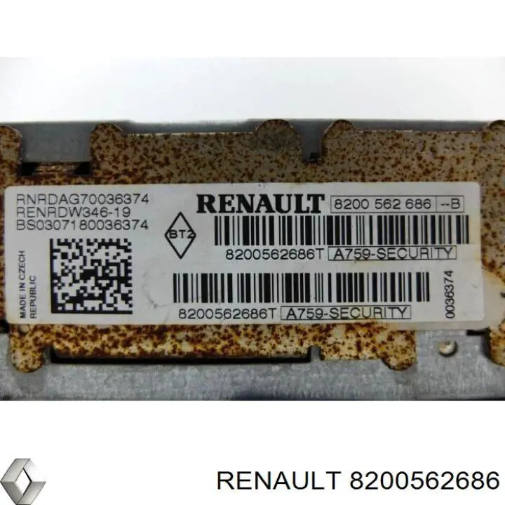 Магнітола (радіо AM/FM) Renault (RVI) 8200562686 ціна, від 25.34 USD