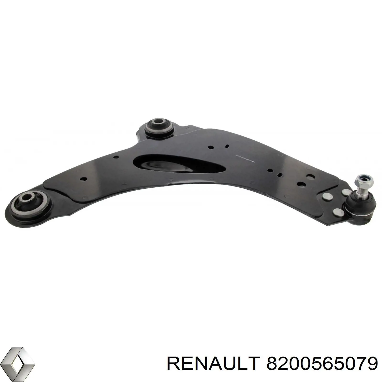 Важіль передньої підвіски нижній, правий 8200565079 Renault (RVI)