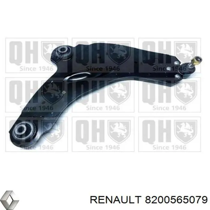 Важіль передньої підвіски нижній, правий Renault (RVI) 8200565079 ціна, від 32.90 USD