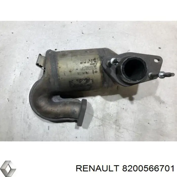 Конвертор-каталізатор (каталітичний нейтралізатор) 8200566701 Renault (RVI)