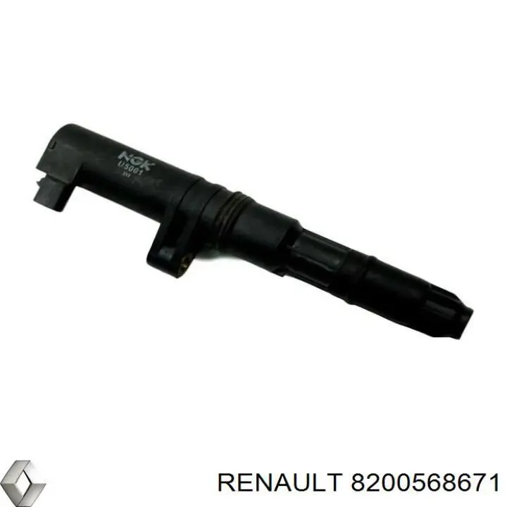 Котушка запалювання Renault (RVI) 8200568671 ціна, від 23.27 USD