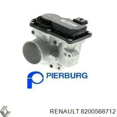 Заслінка повітряна Renault (RVI) 8200568712