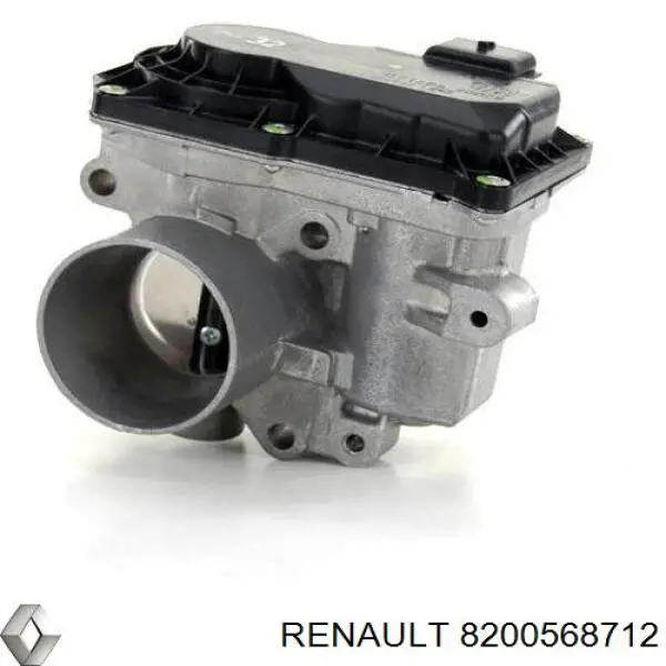 Дросільна заслінка в зборі 8200568712 Renault (RVI)