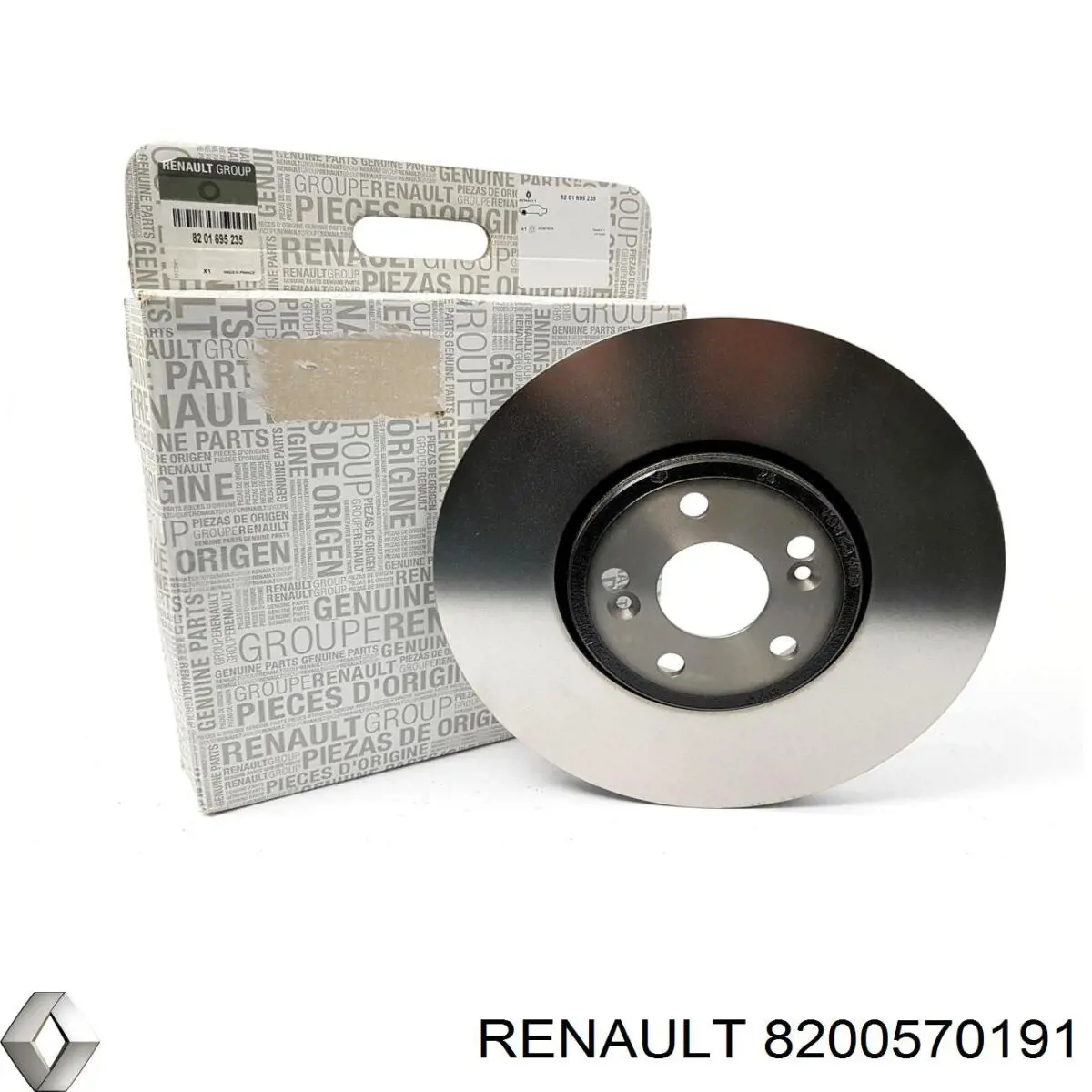 8200570191 Renault (RVI) Гальмо дискове переднє