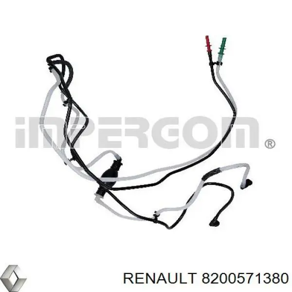 Купити 8200571380 Renault (RVI) Трубка паливна, комплект