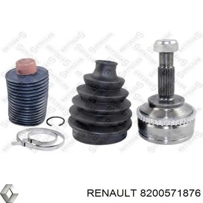Привід передній лівий Renault (RVI) 8200571876 ціна, від 63.35 USD