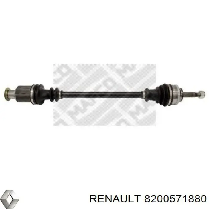 Піввісь (привід) передня, права 8200571880 Renault (RVI)