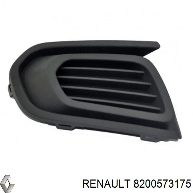 Задній бампер 8200573175 Renault (RVI)
