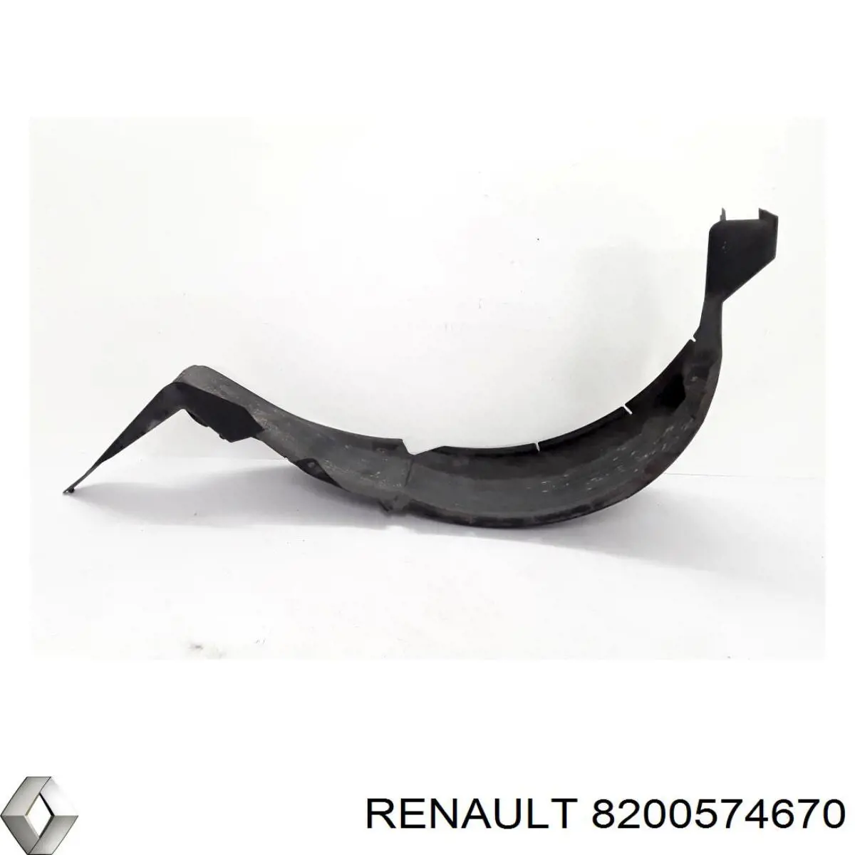 Підкрилок заднього крила, правий Renault (RVI) 8200574670