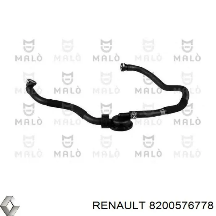 Трубка картера повітряна Renault (RVI) 8200576778 ціна, від 8.46 USD