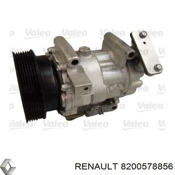 Компресор системи кондиціювання Renault (RVI) 8200578856 ціна, від 121.83 USD