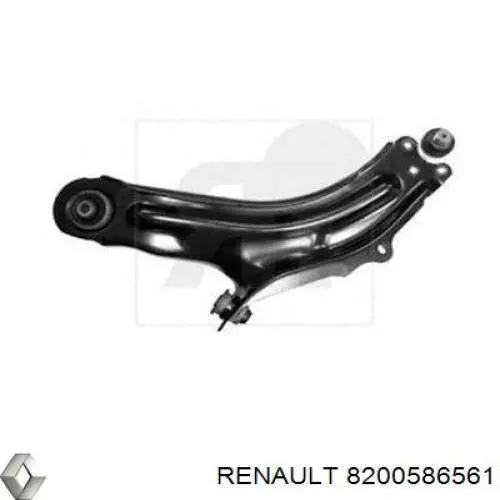 Важіль передній лівий Renault (RVI) 8200586561 ціна, від 60.14 USD