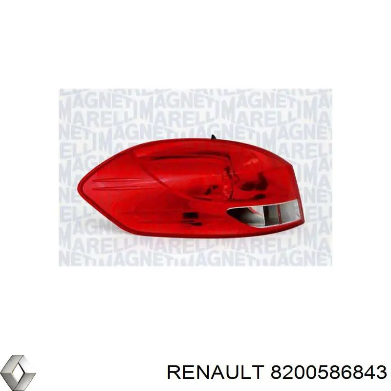 8200586843 Renault (RVI) Задня ліва фара