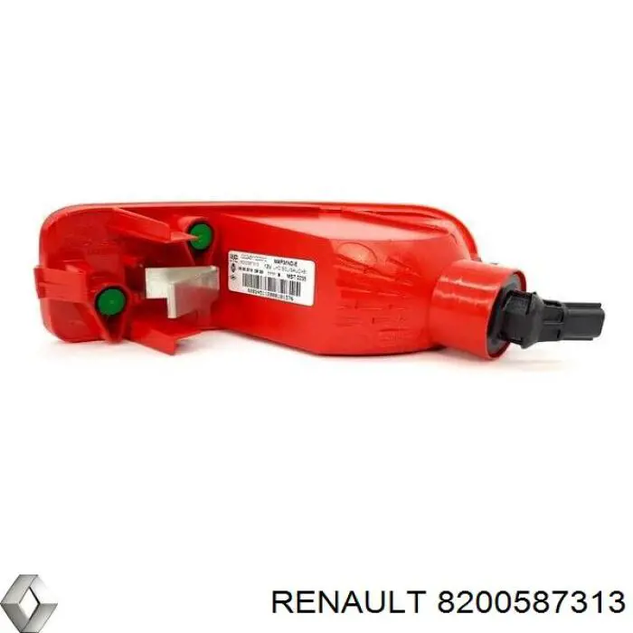 Ліхтар заднього бампера, лівий 8200587313 Renault (RVI)