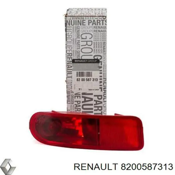 8200587313 Renault (RVI) Ліхтар заднього бампера, лівий