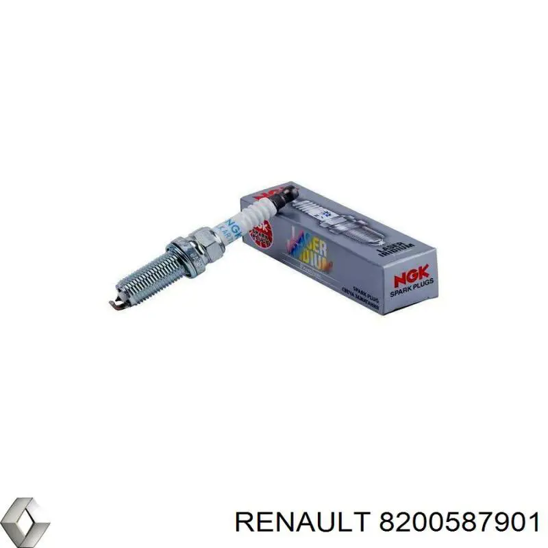Свічки автомобільні Renault (RVI) 8200587901 ціна, від 13.74 USD