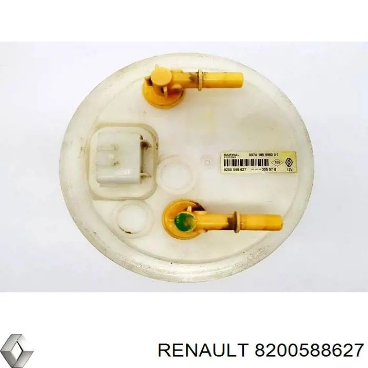 Датчик покажчика рівня палива Renault Clio III хетчбек (BR01, CR01) (2005 - 2014) ціна, від 51.69 USD