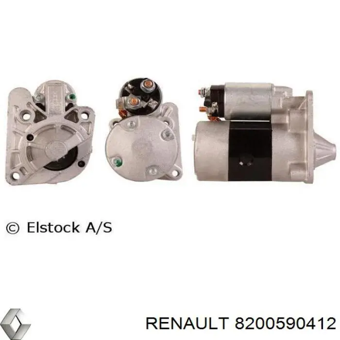 Купити 8200590412 Renault (RVI) Стартер