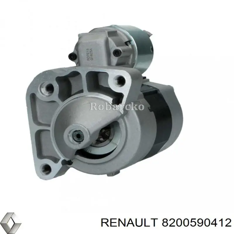 Стартер Renault (RVI) 8200590412 ціна, від 70.92 USD