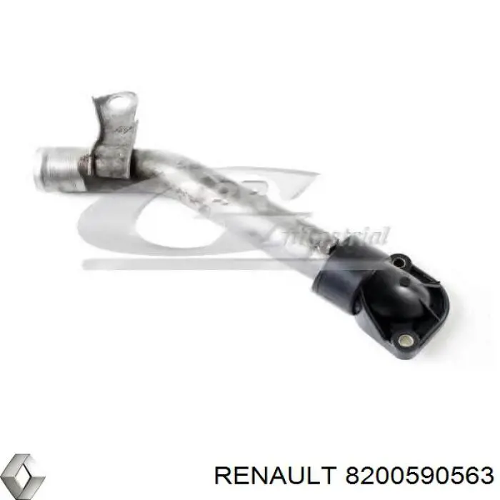 Фланець системи охолодження (трійник) Renault (RVI) 8200590563 ціна, від 4.21 USD