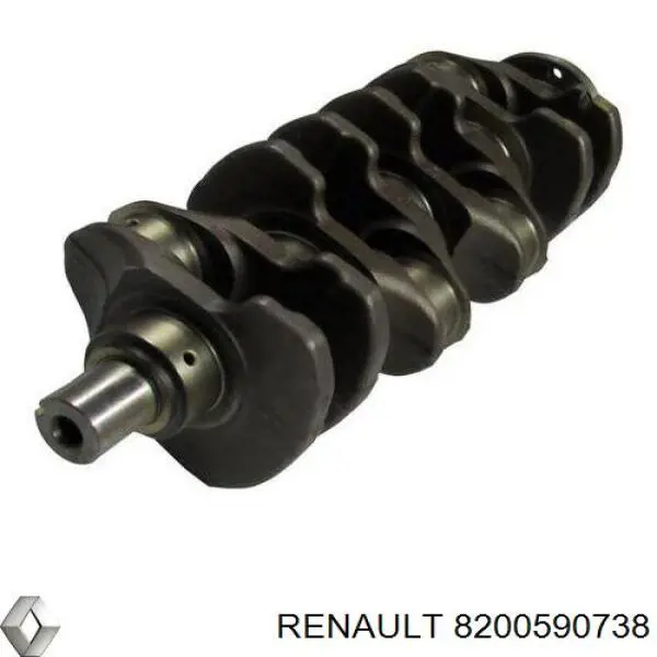 Коленвал двигателя RENAULT 8200590738