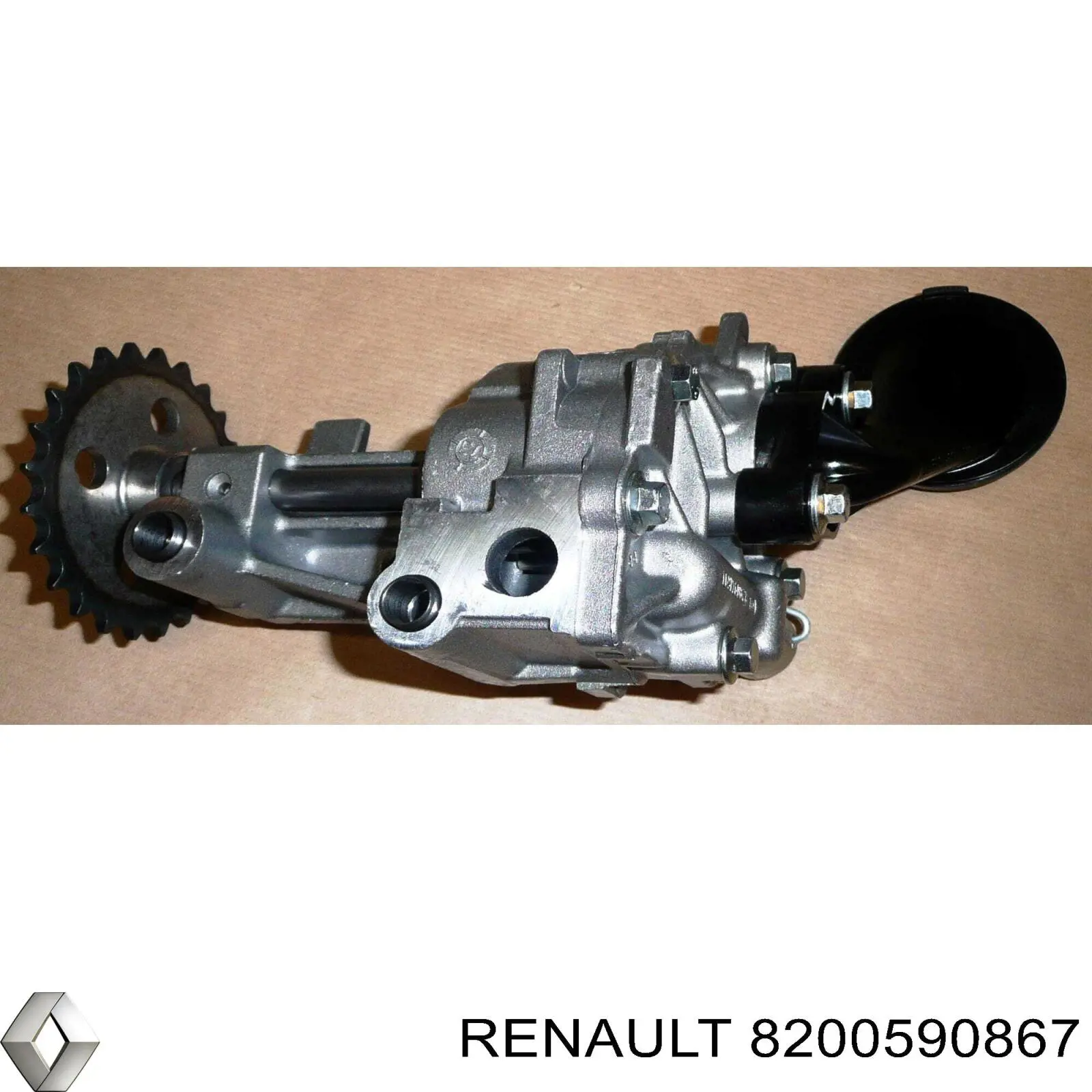 Насос масляний 8200590867 Renault (RVI)