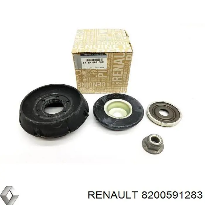 Опора стійки амортизатора переднього Renault (RVI) 8200591283 ціна, від 33.11 USD