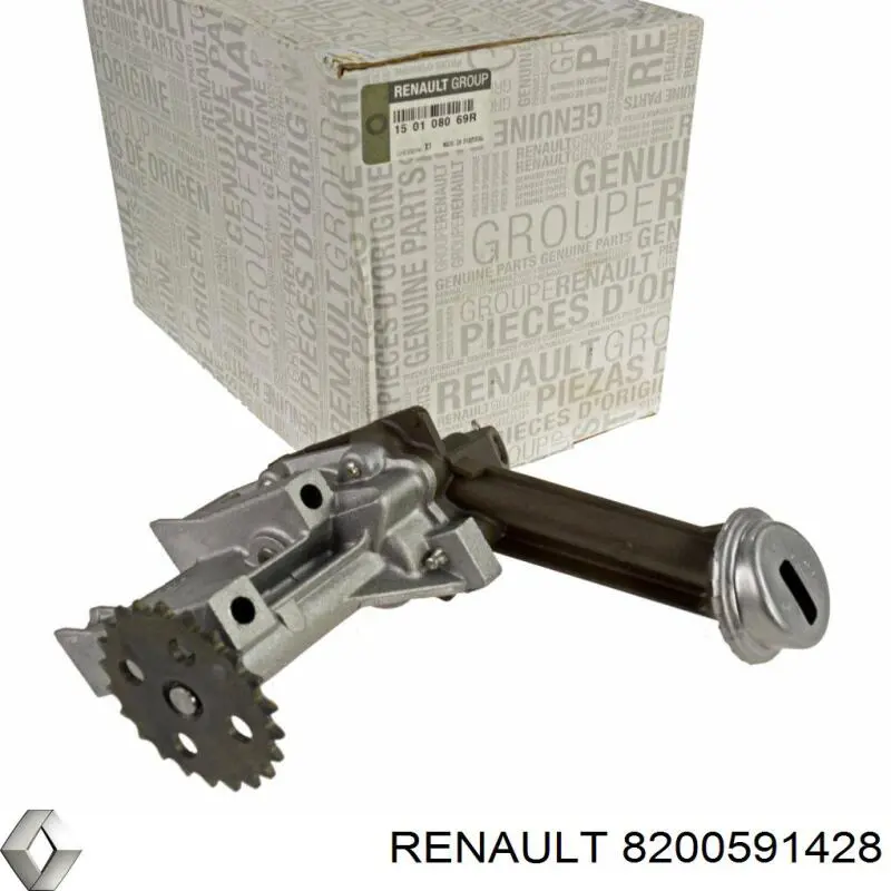 Масляний насос 8200591428 Renault (RVI)