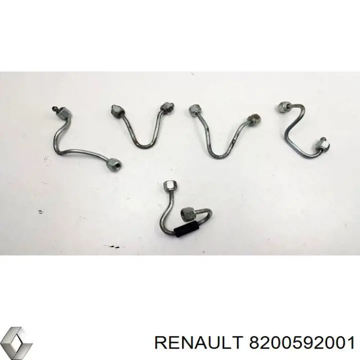 Трубка паливна, від ПНВТ до паливної рейки Renault Clio 3 (BR01, CR01) (Рено Кліо)