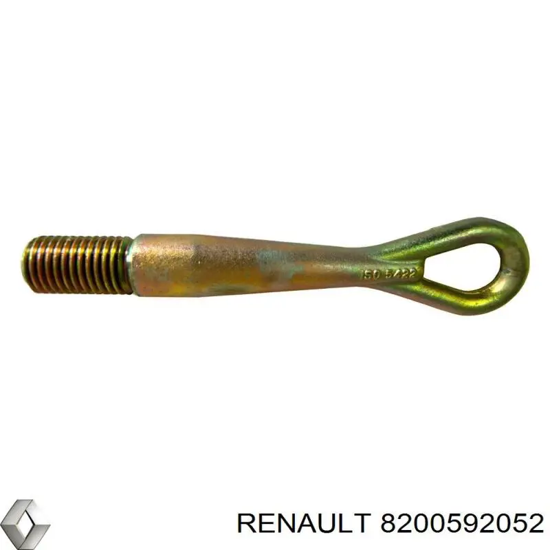Гак буксирувальний Renault (RVI) 8200592052 ціна, від 14.12 USD