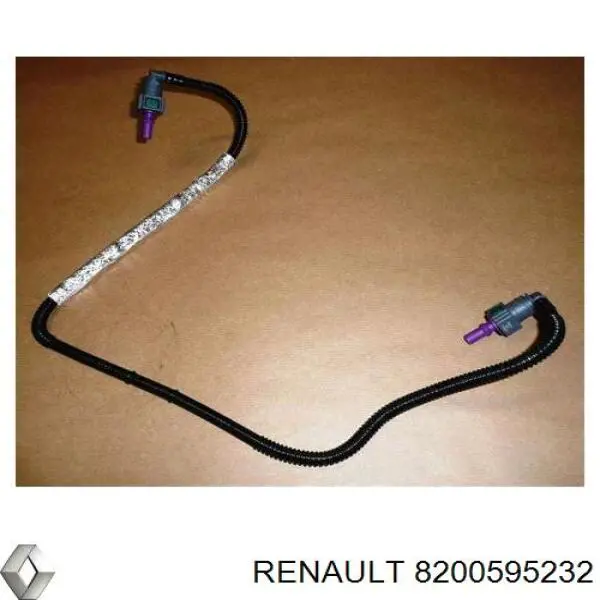 Купити 8200601367 Renault (RVI) Трубка паливна, від фільтра до паливної рейки