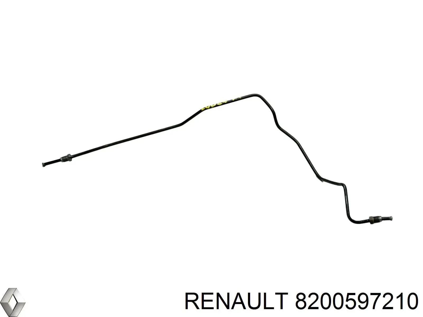 Шланг гальмівний передній Renault (RVI) 8200597210 ціна, від 10.44 USD