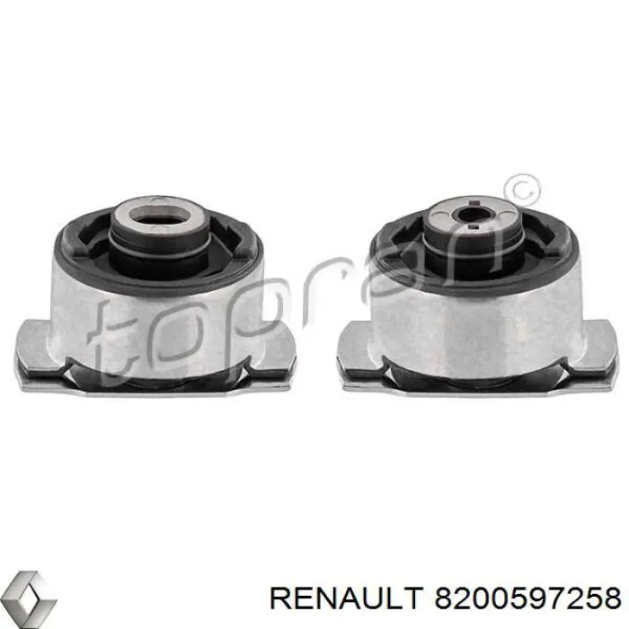 8200597258 Renault (RVI) сайлентблок задньої балки/підрамника
