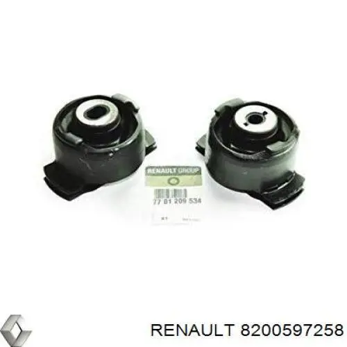 8200597258 Renault (RVI) Сайлентблок балки моста