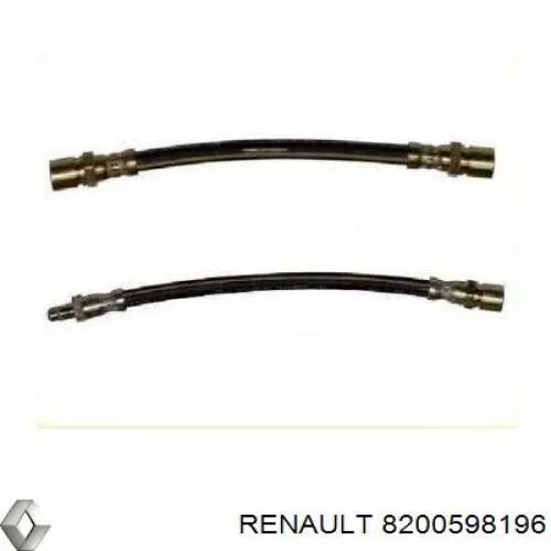 Купити 8200598196 Renault (RVI) Гальмівні шланги передні