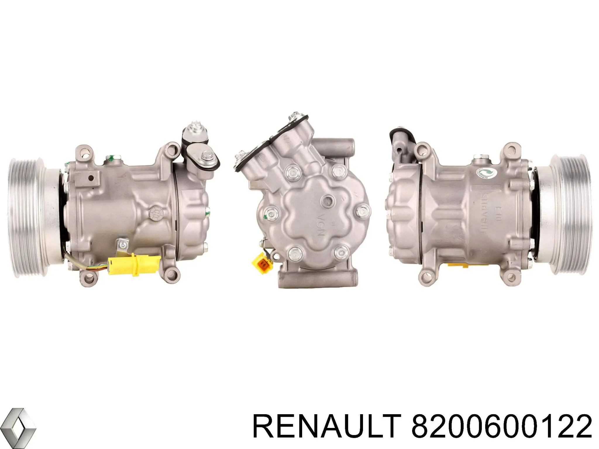 Компресор системи кондиціювання Renault (RVI) 8200600122 ціна, від 101.35 USD