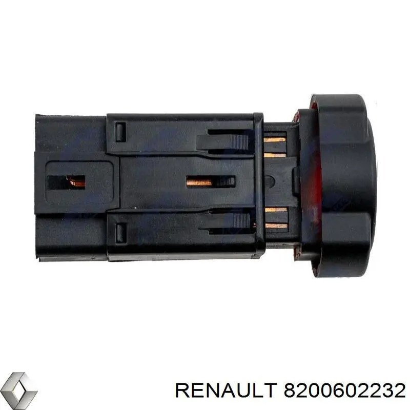 Купити 8200602232 Renault (RVI) Кнопка включення аварійного сигналу