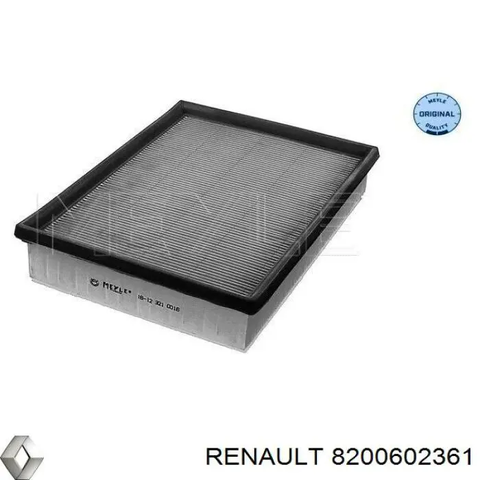 Фільтр повітряний Renault (RVI) 8200602361