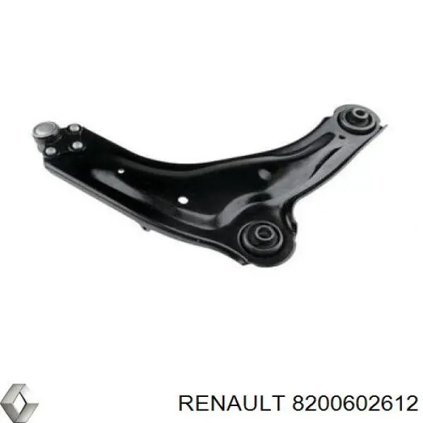 Важіль передньої підвіски нижній, лівий 8200602612 Renault (RVI)