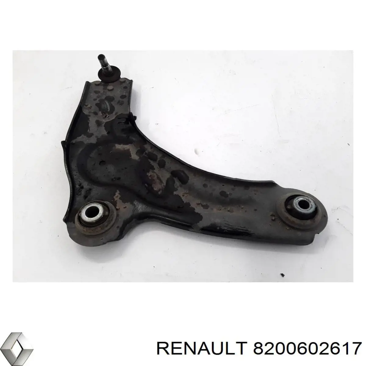 Важіль передньої підвіски нижній, правий 8200602617 Renault (RVI)