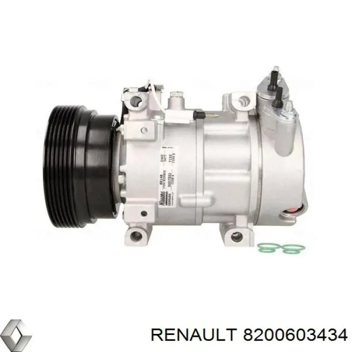 Компресор системи кондиціювання Renault (RVI) 8200603434 ціна, від 132.47 USD
