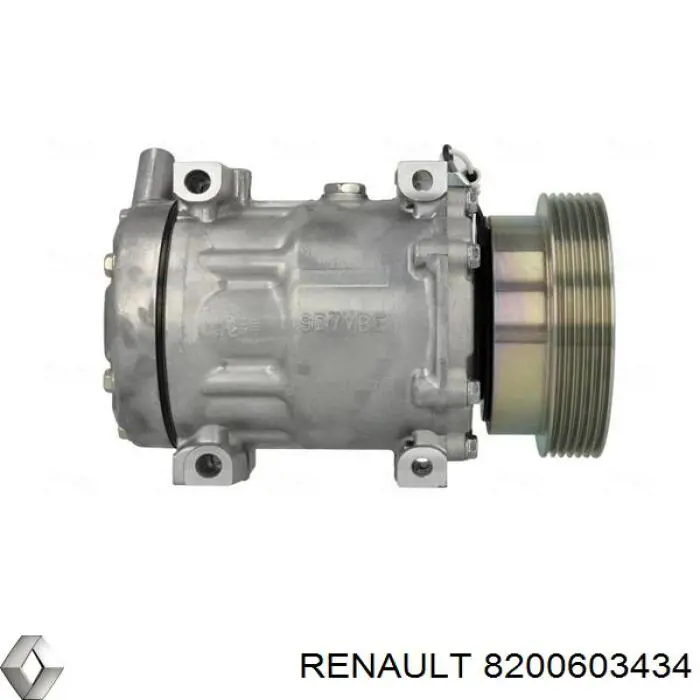 Купити 8200603434 Renault (RVI) Компресор кліматичної установки