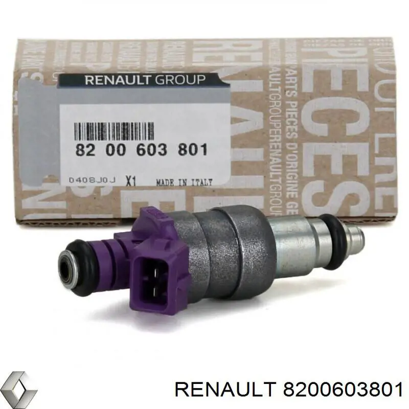 Паливні форсунки 8200603801 Renault (RVI)
