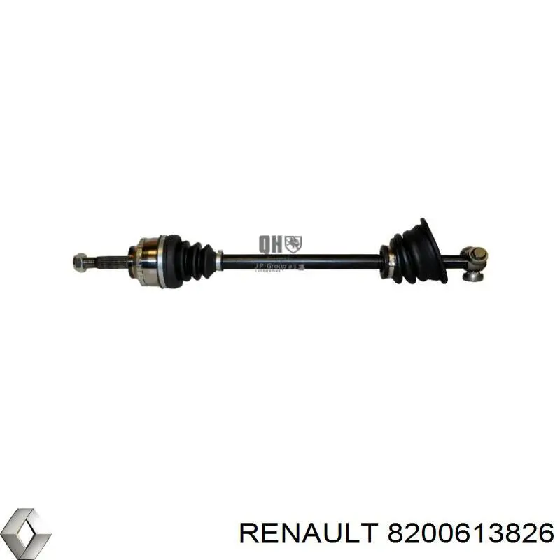 Піввісь (привід) передня, права 8200613826 Renault (RVI)